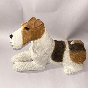 Sandicast‎ Wired Hair Fox Terrier Figurine